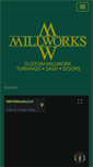 Mobile Screenshot of mwmillworks.com